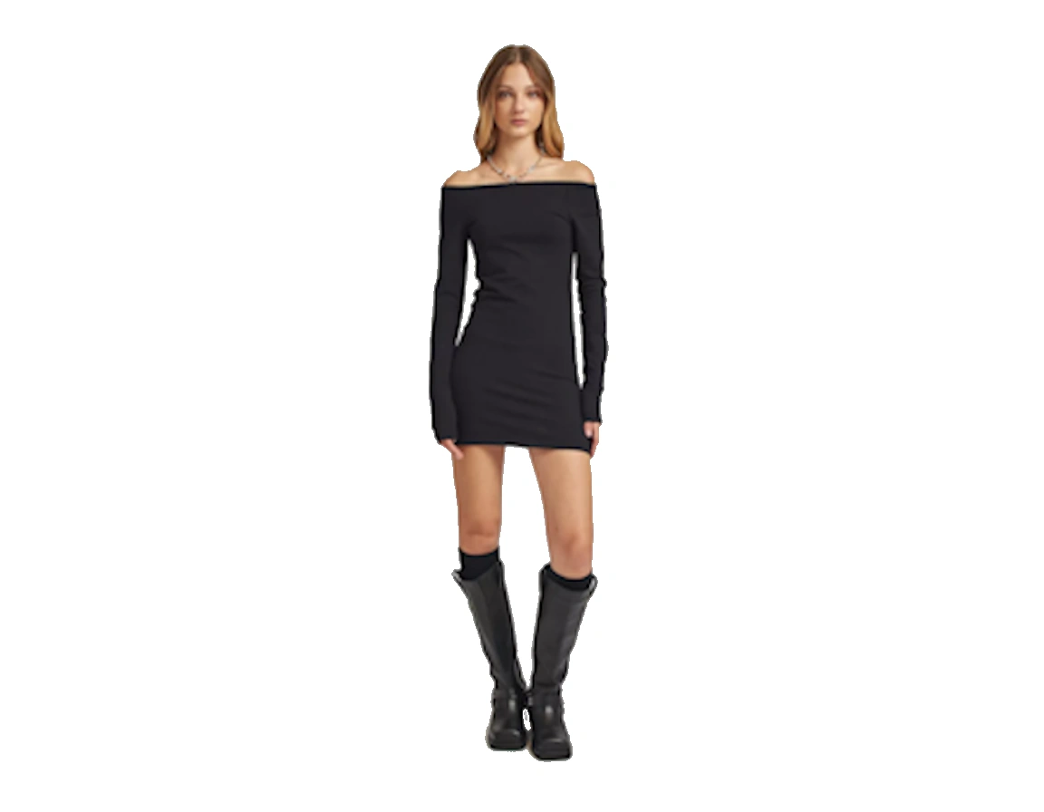 Vestido Negro Corto
