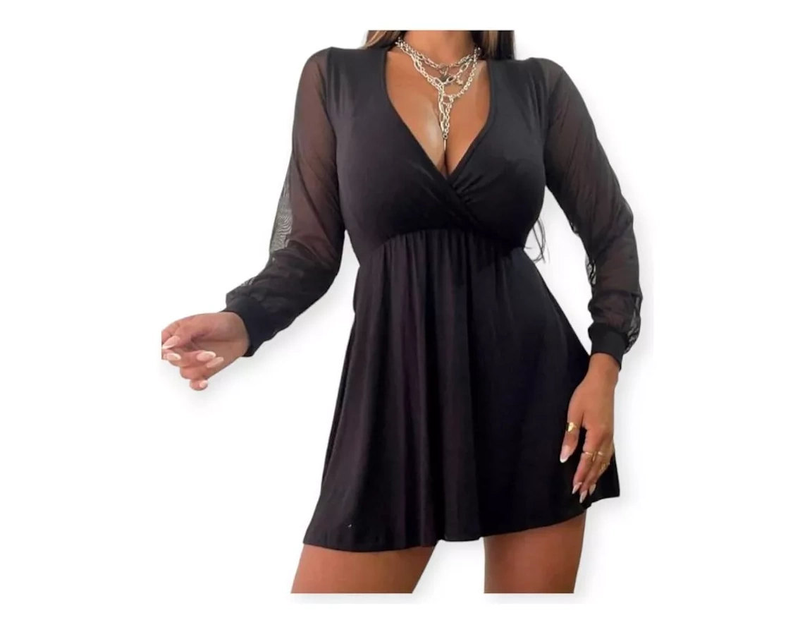 Vestido Negro Corto