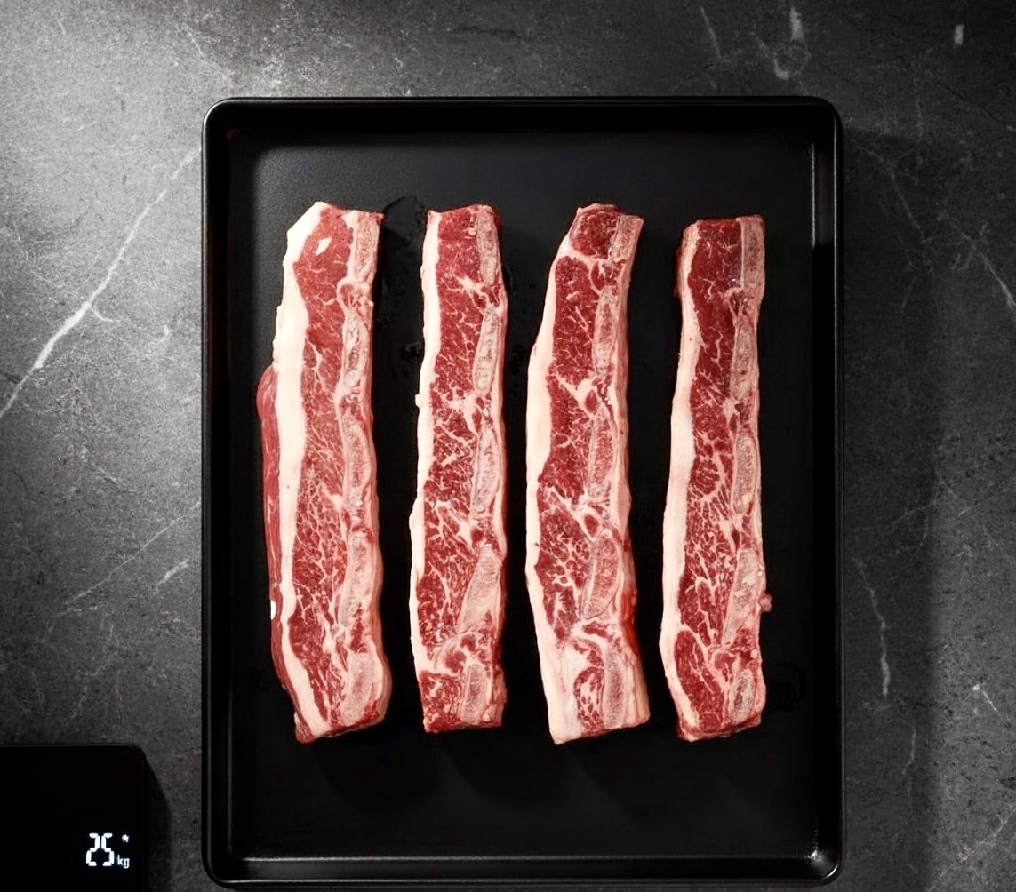 Corte de asado de tira premium de Puertos Prime Meat