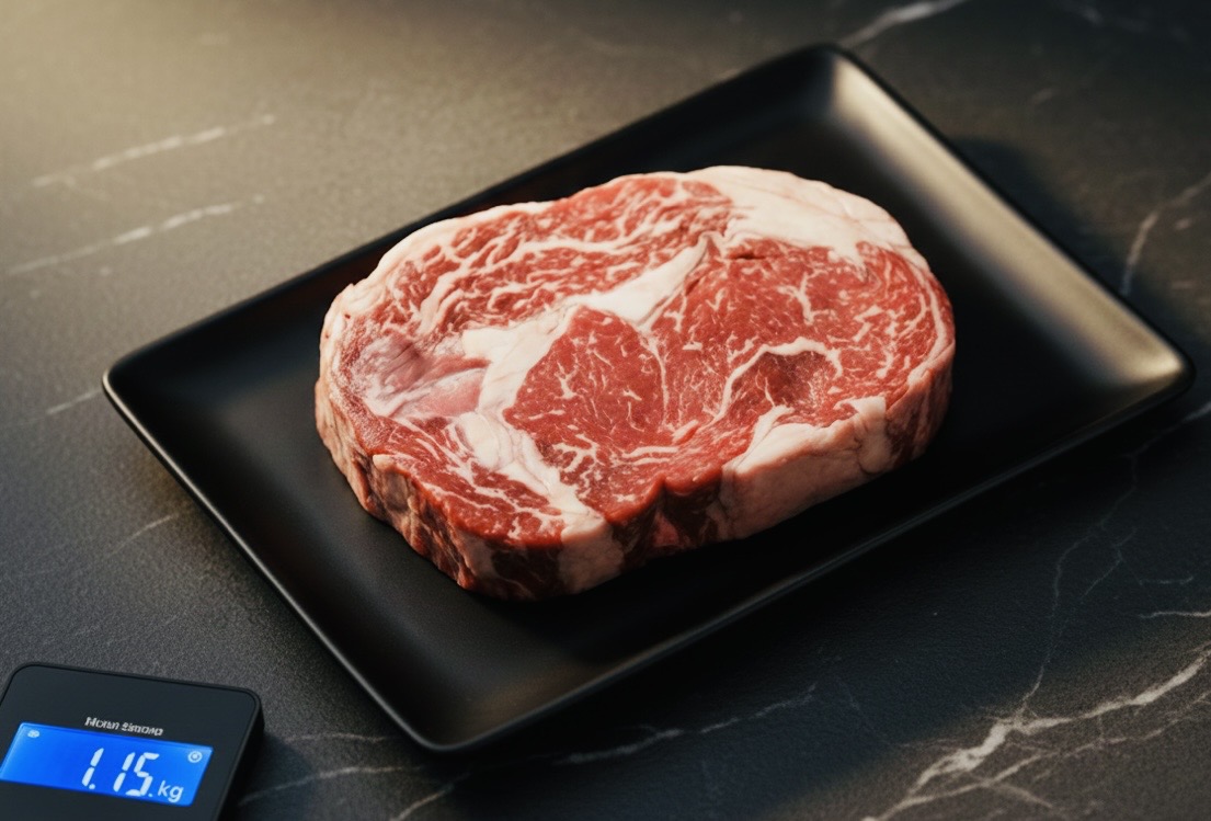 Corte de ojo de bife premium de Puertos Prime Meat