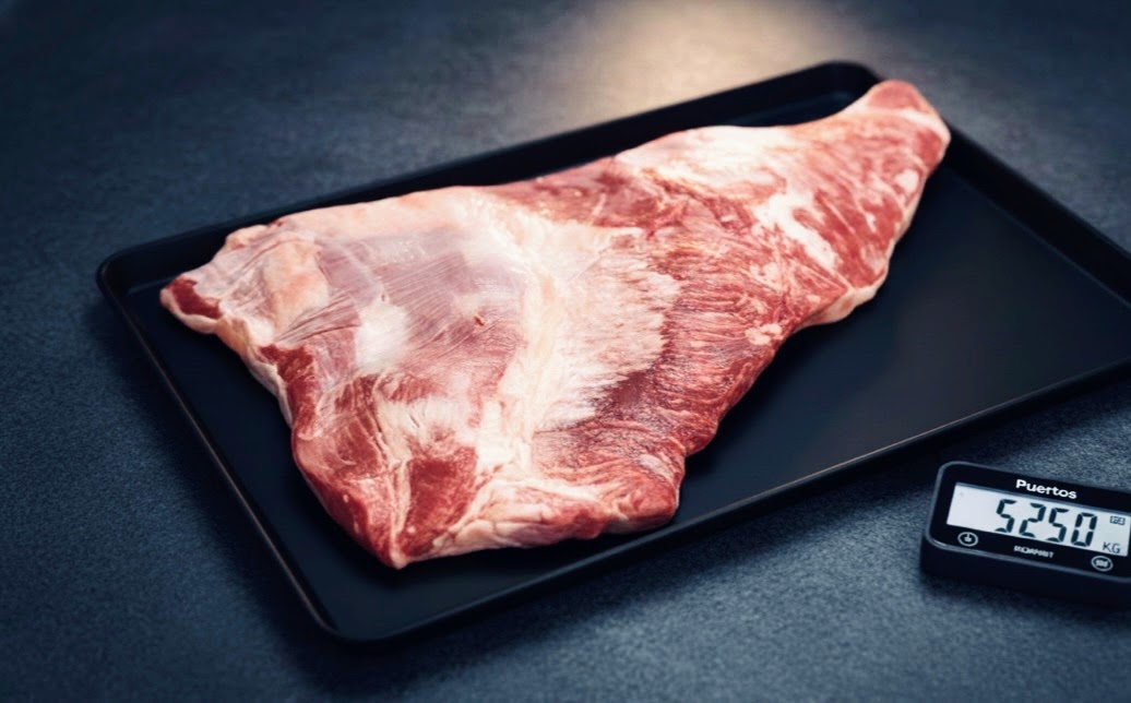 Corte de vacío premium de Puertos Prime Meat